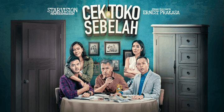 Cek Toko Sebelah, Masterpiece Komedi Satir Ernest Prakasa